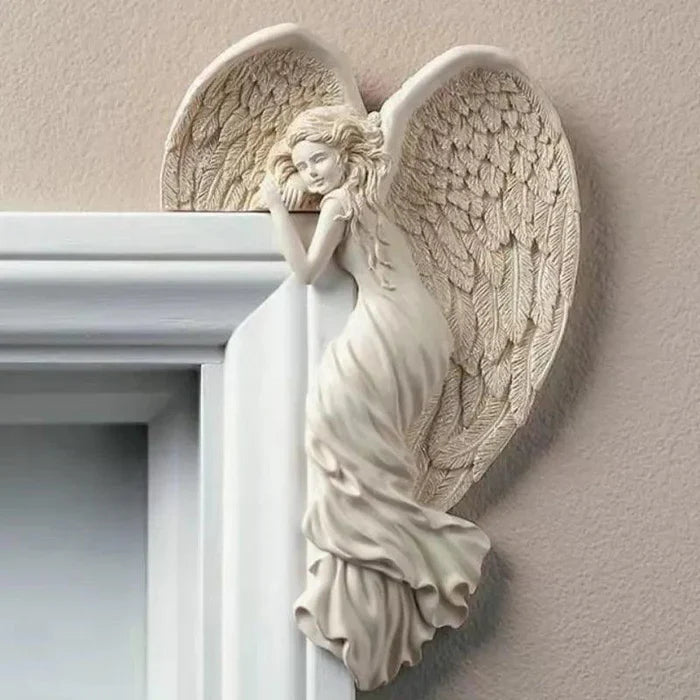 Estátua - Moldura Anjo Decorativa (Lado direito e Esquerdo)